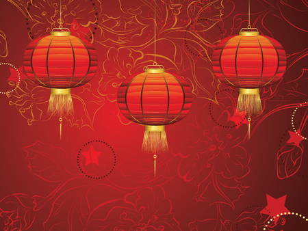 Fat asian thumb nails Asian paper lamp